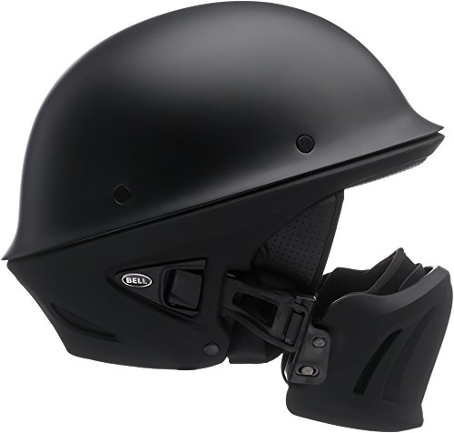 Bell Rogue Half Size Motorcycle Helmet - DOT Approved Lightweight Open Face Helmet for Men & Women - Perfect for Cruiser, Scooter & Urban Riding