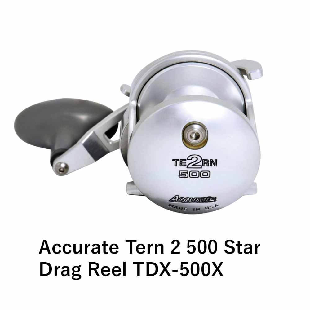 Accurate Tern Star Drag Fishing Reels - Saltwater & Freshwater Spinning Reel for Bass, Trout, and Salmon - Perfect for Surf Casting, Trolling, and Offshore Fishing