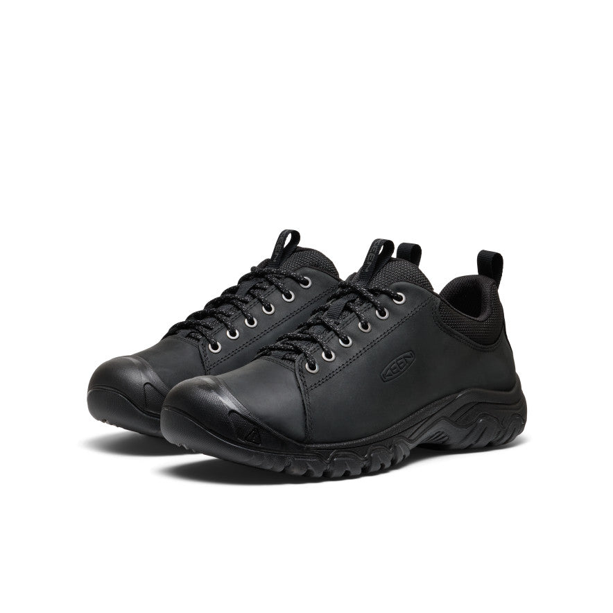 Men's Targhee IV Oxford Waterproof Hiking Shoes - Black | Lightweight & Durable for Outdoor Adventures, Trail Running & Travel