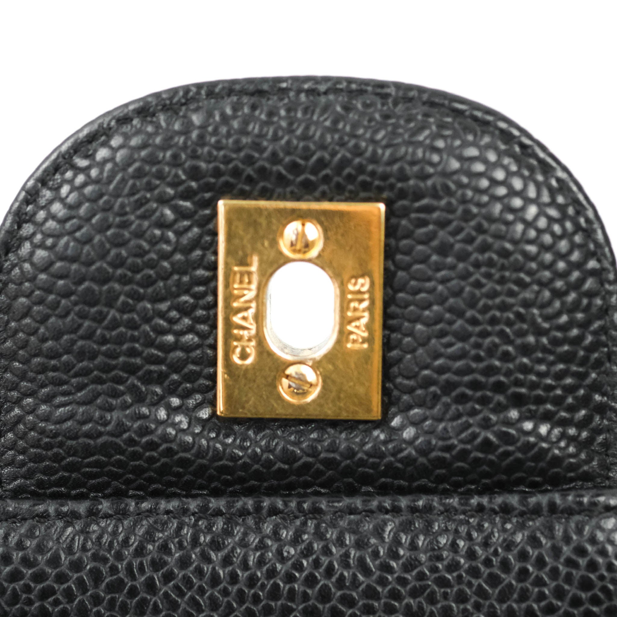 Chanel Classic Jumbo Single Flap Handbag in Black Caviar Leather with 24K Gold Hardware - Luxury Designer Shoulder Bag for Women, Perfect for Work, Evening Events & Special Occasions