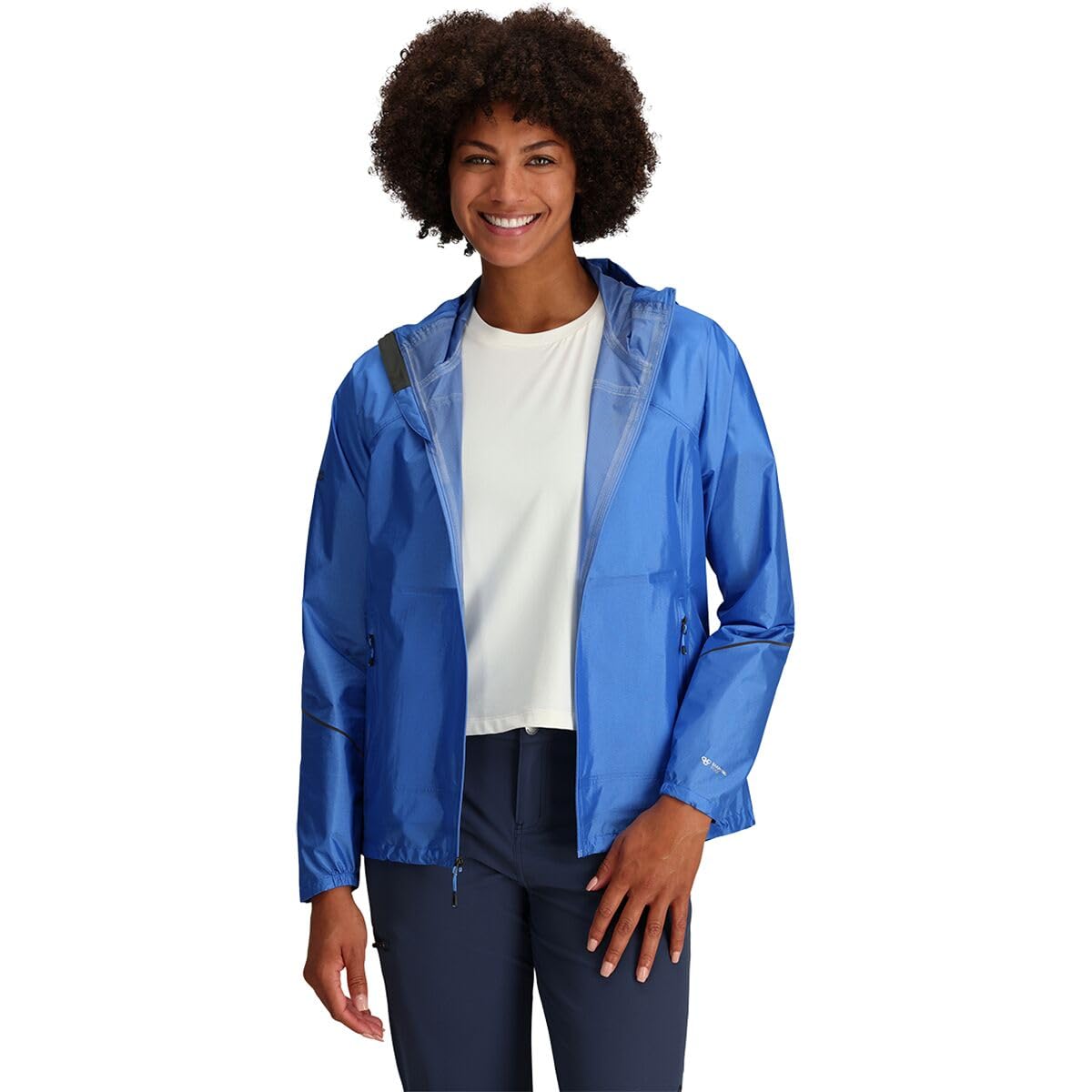 Outdoor Research Women's Helium Rain Jacket - Lightweight Waterproof Windbreaker for Hiking, Camping & Travel - Breathable Raincoat with Hood for Outdoor Adventures