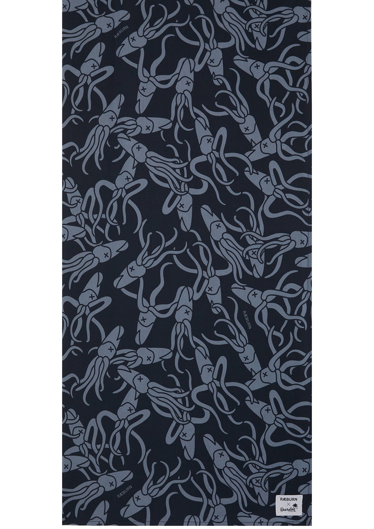 RÆBURN Squid Grey Hammam Towel - Premium Turkish Bath Towel for Spa, Beach & Yoga - Soft, Absorbent & Quick-Drying