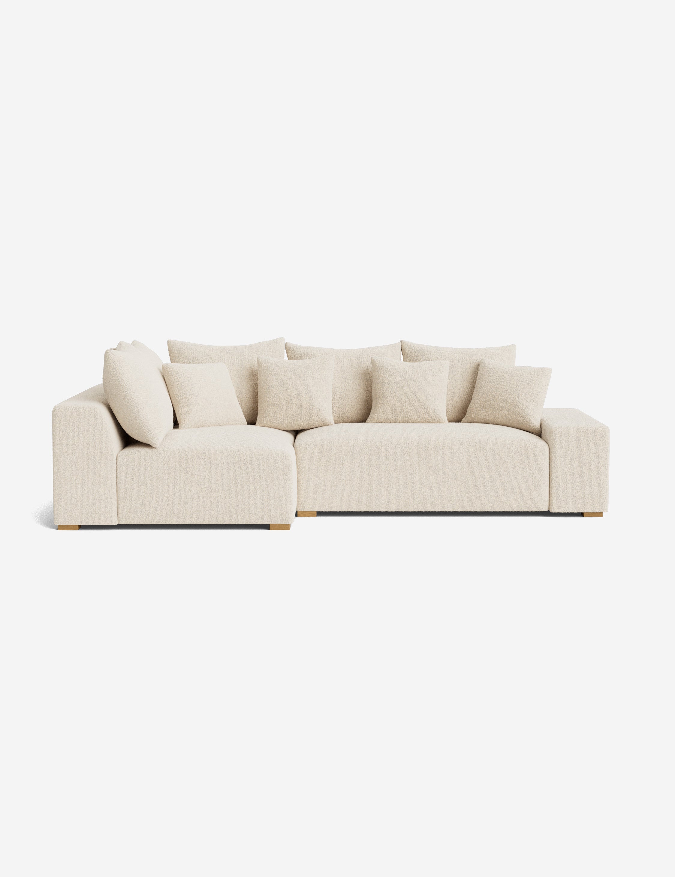 Modern Clayton Sectional Sofa - Comfortable L-Shaped Couch for Living Room, Family Room & Home Theater | Durable Upholstery & Stylish Design
