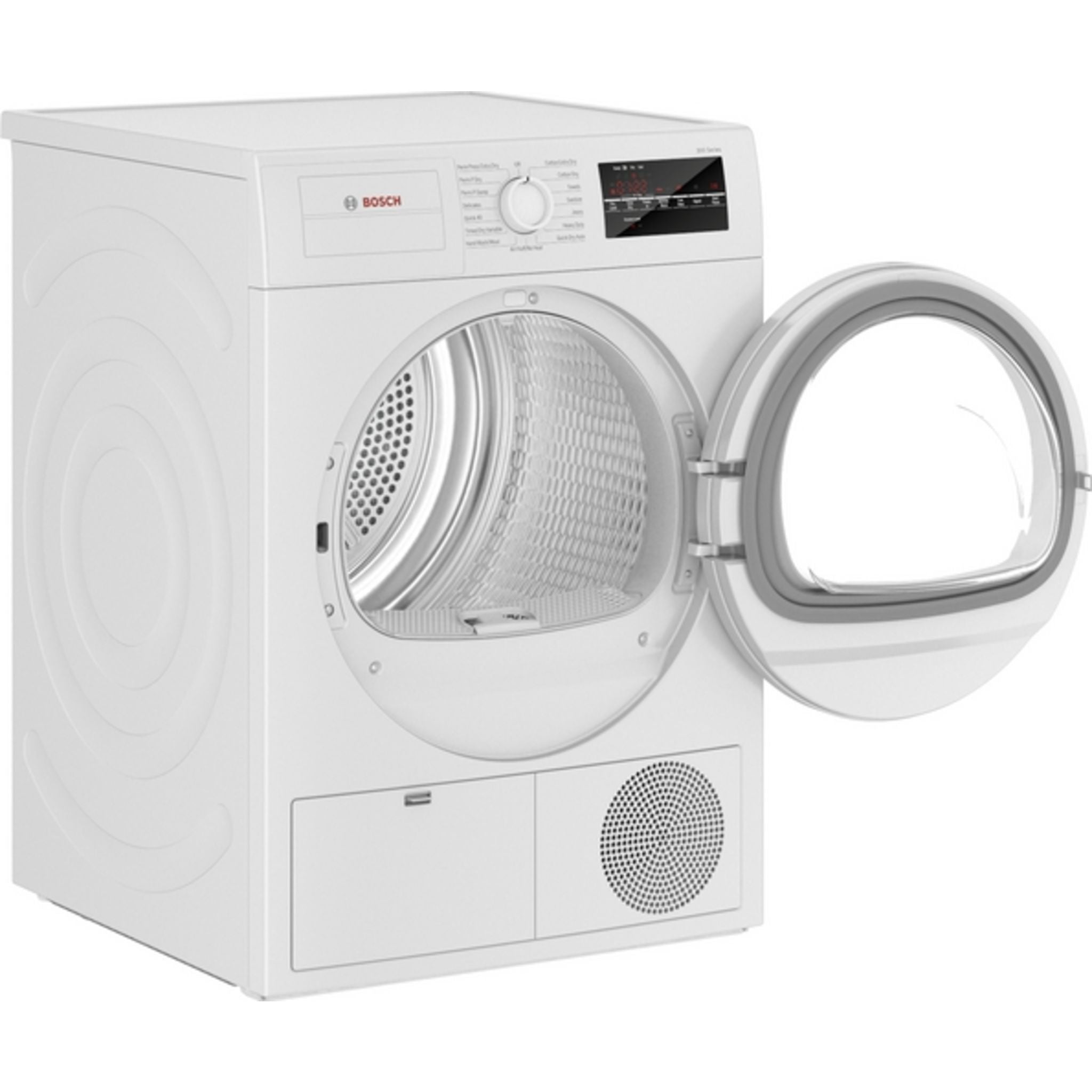 Bosch 800 Series WTG86403UC White Front Load Electric Dryer - Perfect for Laundry Rooms & Energy-Efficient Homes