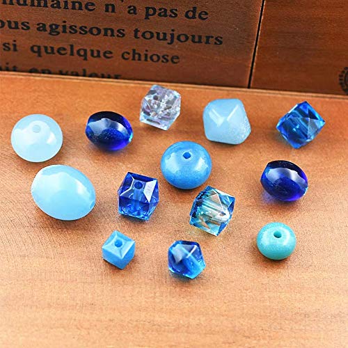 6 Pack Silicone Resin Molds with Holes - DIY Epoxy Jewelry Making Kit for Cabochon Gemstone, Pendant & Earrings - Perfect for Handmade Jewelry Crafting and DIY Gifts