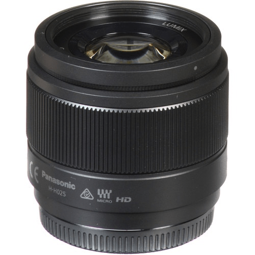 Panasonic Lumix G 25mm f/1.7 ASPH Lens - Fast Prime Lens for Micro Four Thirds Cameras | Perfect for Portrait, Low Light & Street Photography