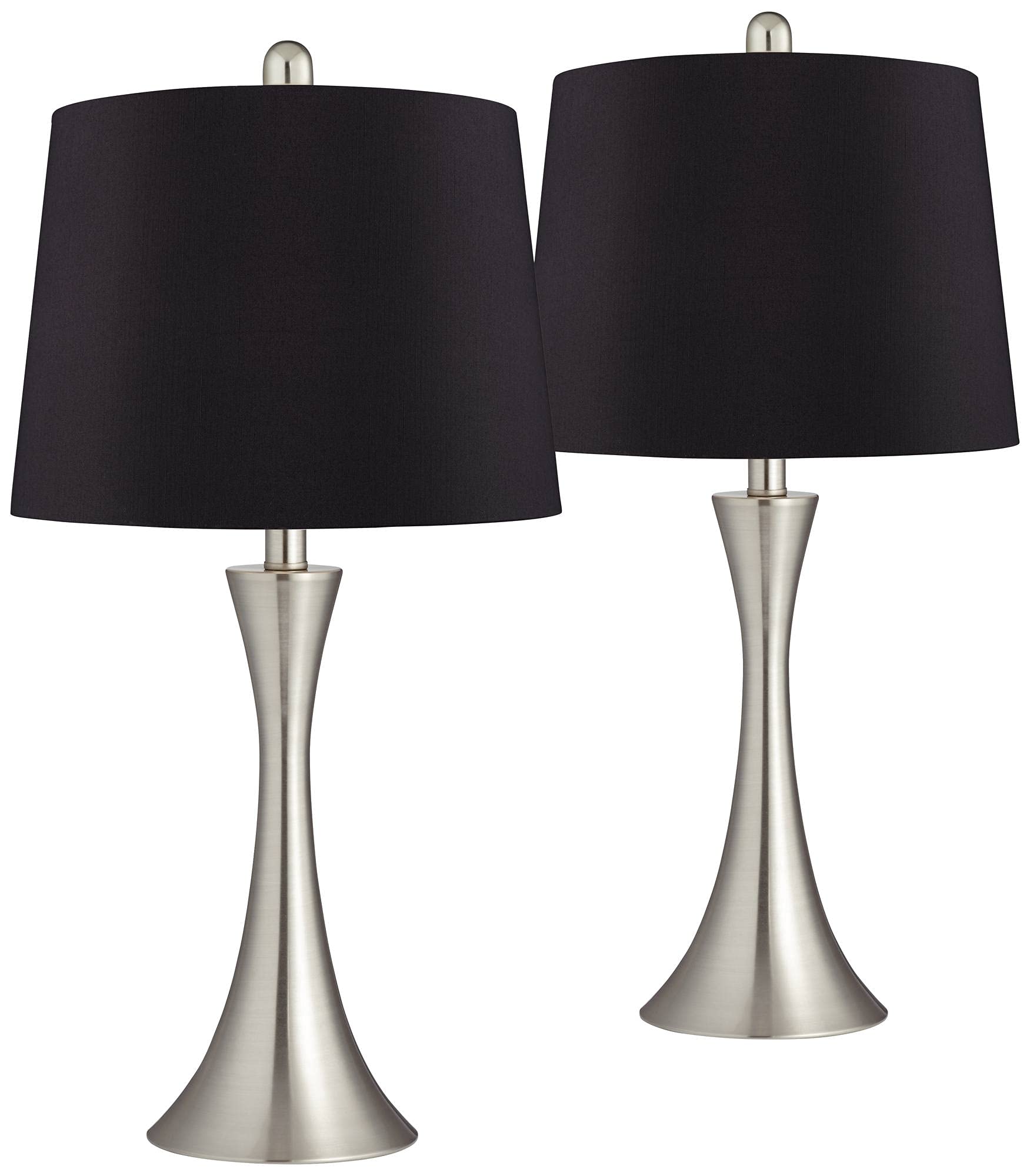 Gerson Modern Contemporary Table Lamps Set of 2 - 24