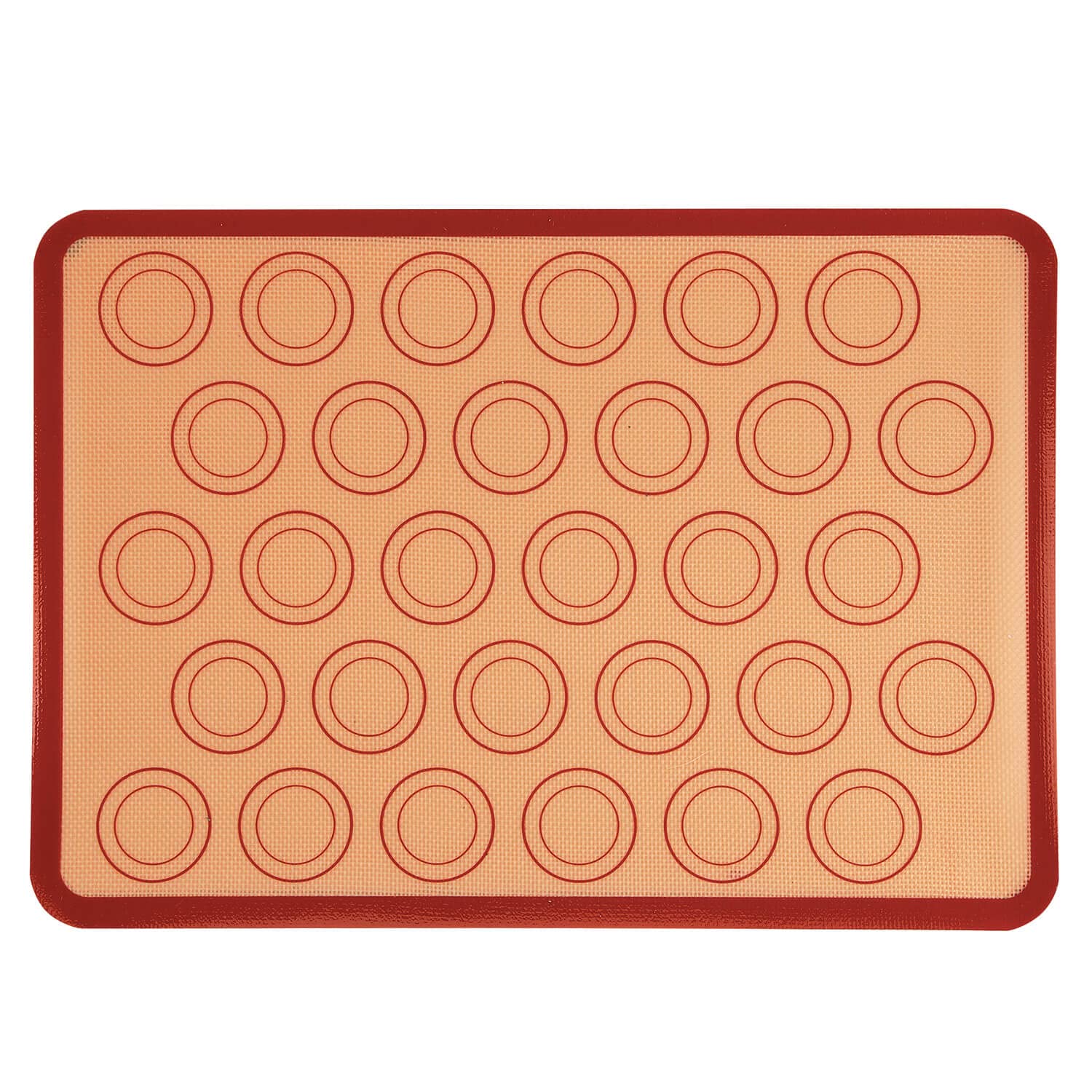 Non-Stick Silicone Baking Mats Set of 6 - Reusable Parchment Paper Replacement for Cookies, Pastry & Bread - Perfect for Baking, Roasting & Air Fryer Cooking