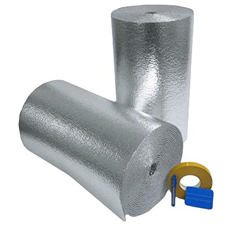 MWS Foam Core Pipe Duct Wrap Insulation - 48