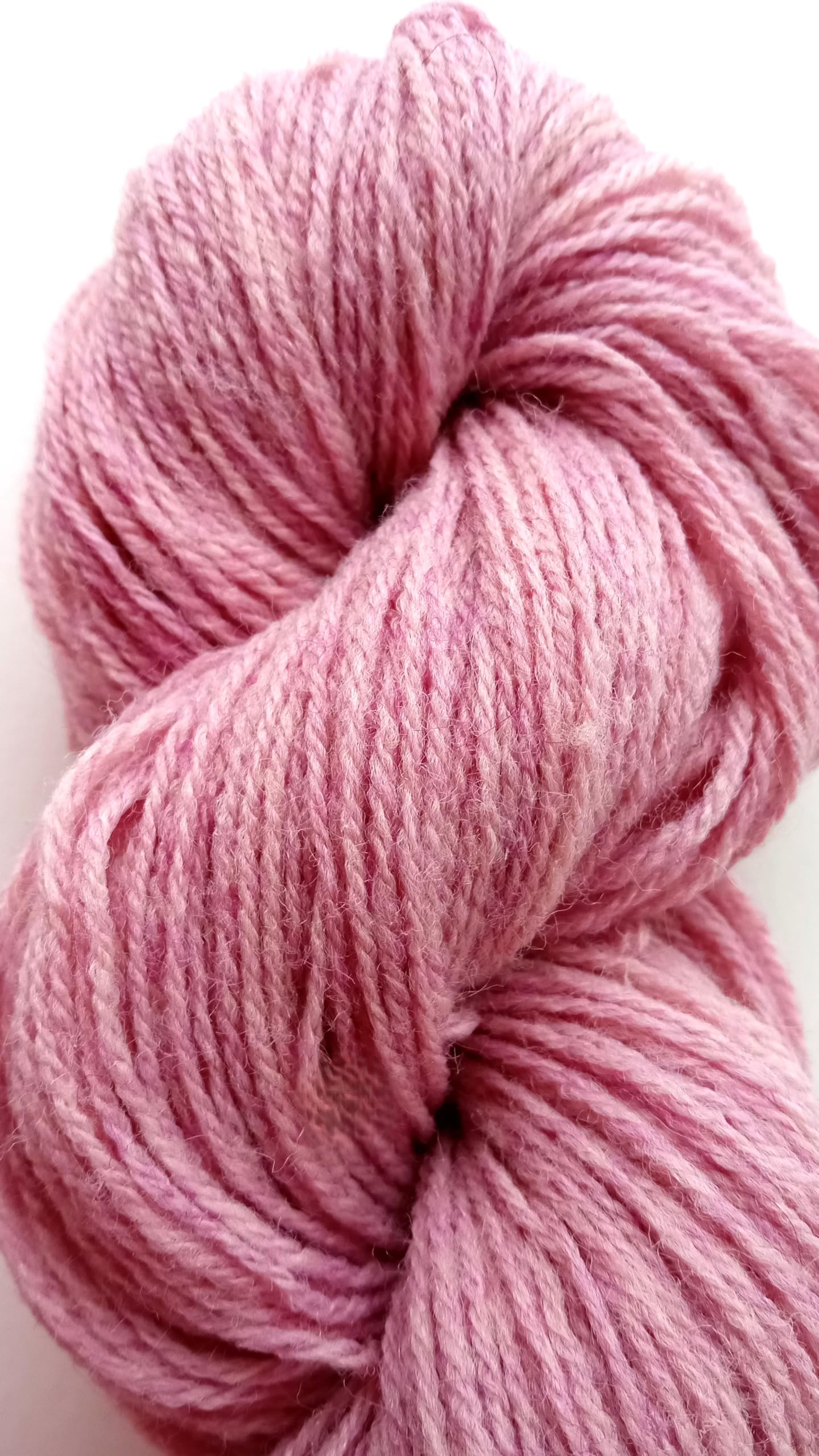 Soft Acrylic Wool Blend Sport Weight Yarn in Tea Rose Pink - Perfect for Knitting Sweaters, Scarves & Baby Blankets - Premium Crafting Yarn for Crochet & DIY Projects