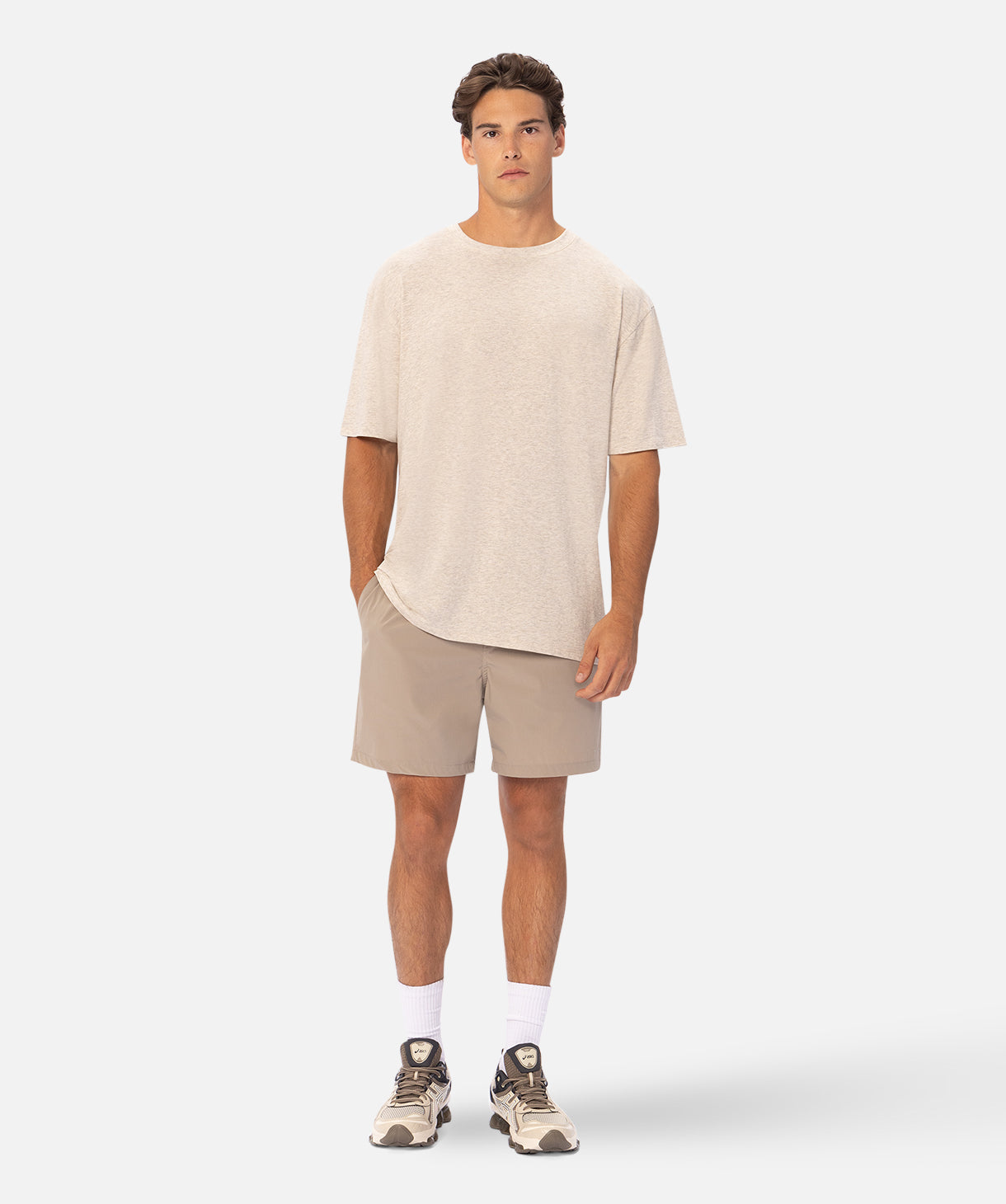 Premium Freeman Athletic Tee - Soft & Breathable Wheat Color Men's Workout T-Shirt for Gym, Running & Casual Wear