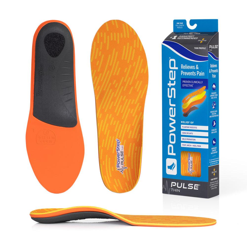 Ultra-Thin PULSE Insoles for Comfort & Support - Lightweight Cushioning for Running, Walking & Everyday Shoes - Perfect for Active Lifestyles & All-Day Wear