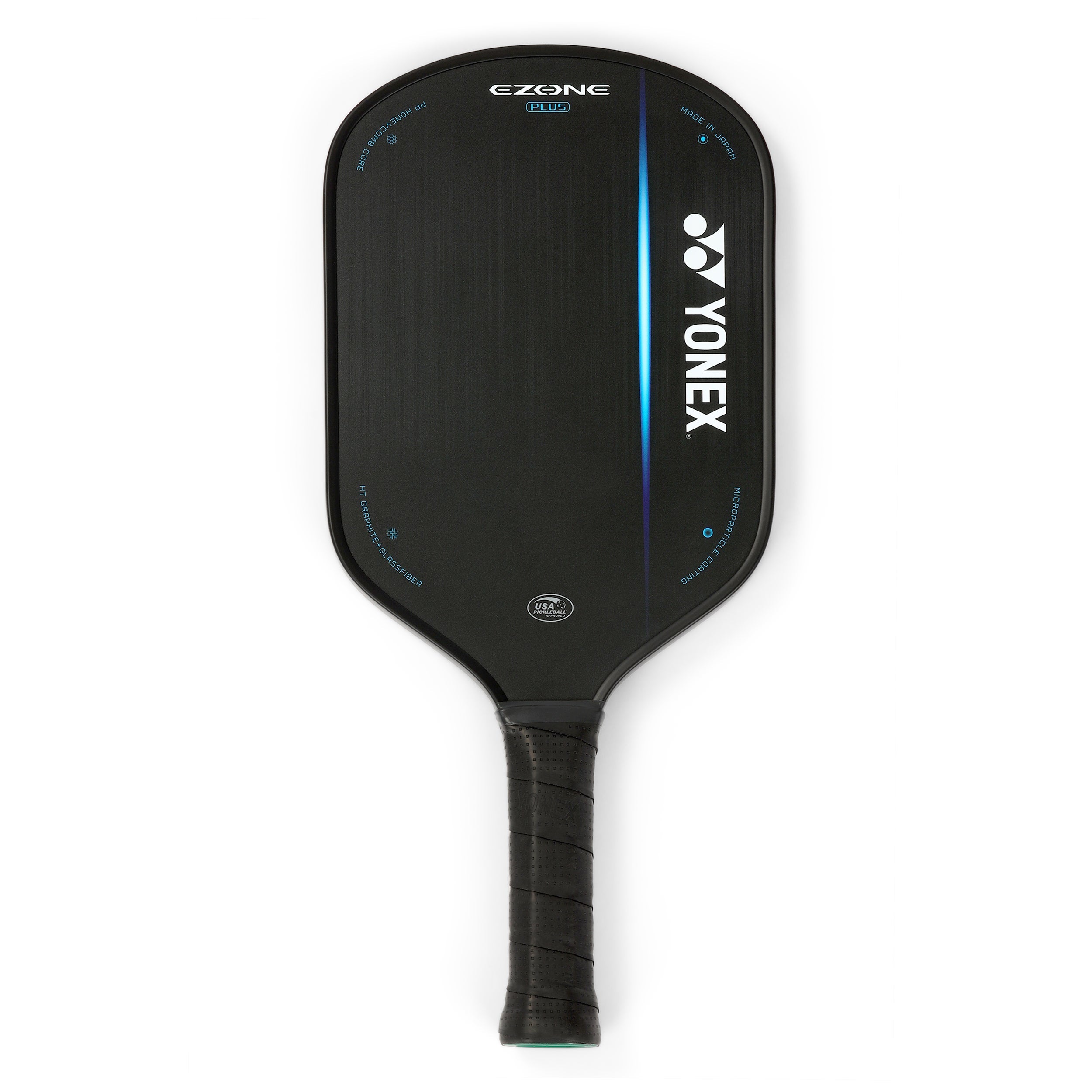 Yonex Ezone Plus Pickleball Paddle 2024 - Premium Carbon Fiber Paddle for Competitive Play (Black) | Perfect for Tournaments & Recreational Games