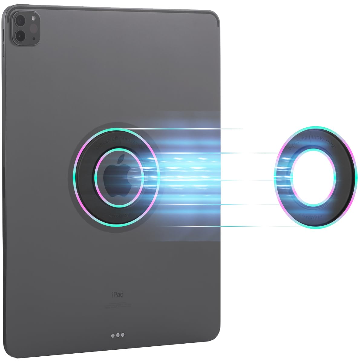 Nillkin Magnetic Wall Mount Kit for iPad, Surface, Fire Tablet - Universal Tablet Holder for Home, Office, Car & Fridge (Black) | Perfect for Kitchen Recipes, Work Presentations & Kids Entertainment