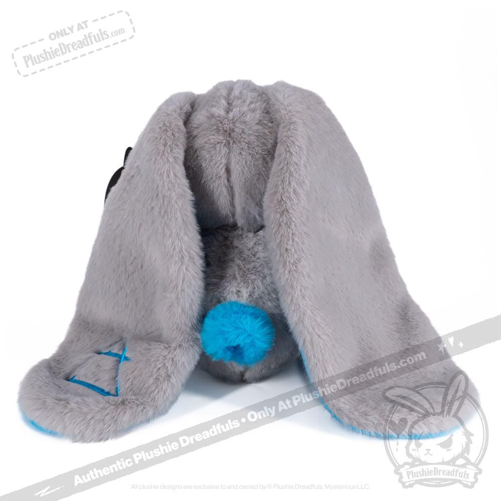 Plushie Dreadfuls Asthma Rabbit V2 - Soft Stuffed Animal Toy for Kids with Asthma Awareness | Cute Comfort Plush for Bedroom Decor, Gift for Children with Breathing Conditions
