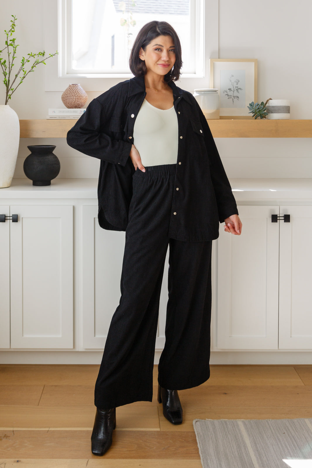 Stylish Come Rain or Shine Button Down Shirt for Women - Perfect for Office, Casual Outings & Outdoor Adventures