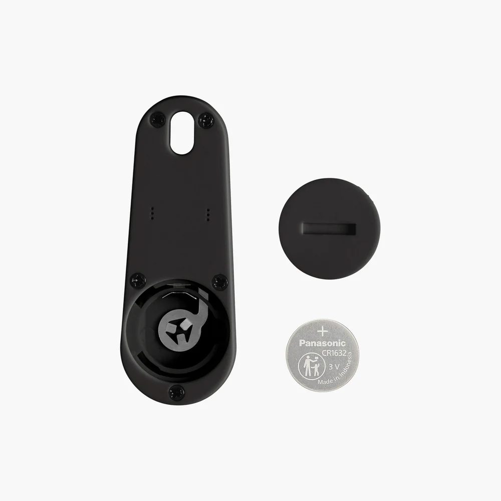 ORBITKEY Bluetooth Tracker V2 - Smart Key Finder for Wallet, Keys & Bags | Anti-Lost Device with App Alerts | Perfect for Travel, Office & Daily Essentials Tracking (Black)