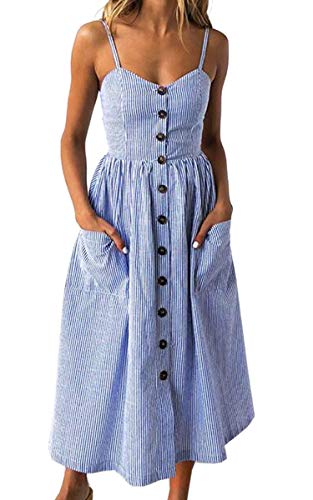 Navy Blue Striped