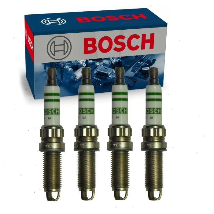 4 New Bosch Super Spark Plug ZGR6STE2# 0242140507 - High Performance Ignition for Cars, Trucks & SUVs - Perfect for Engine Tune-Ups & Performance Upgrades