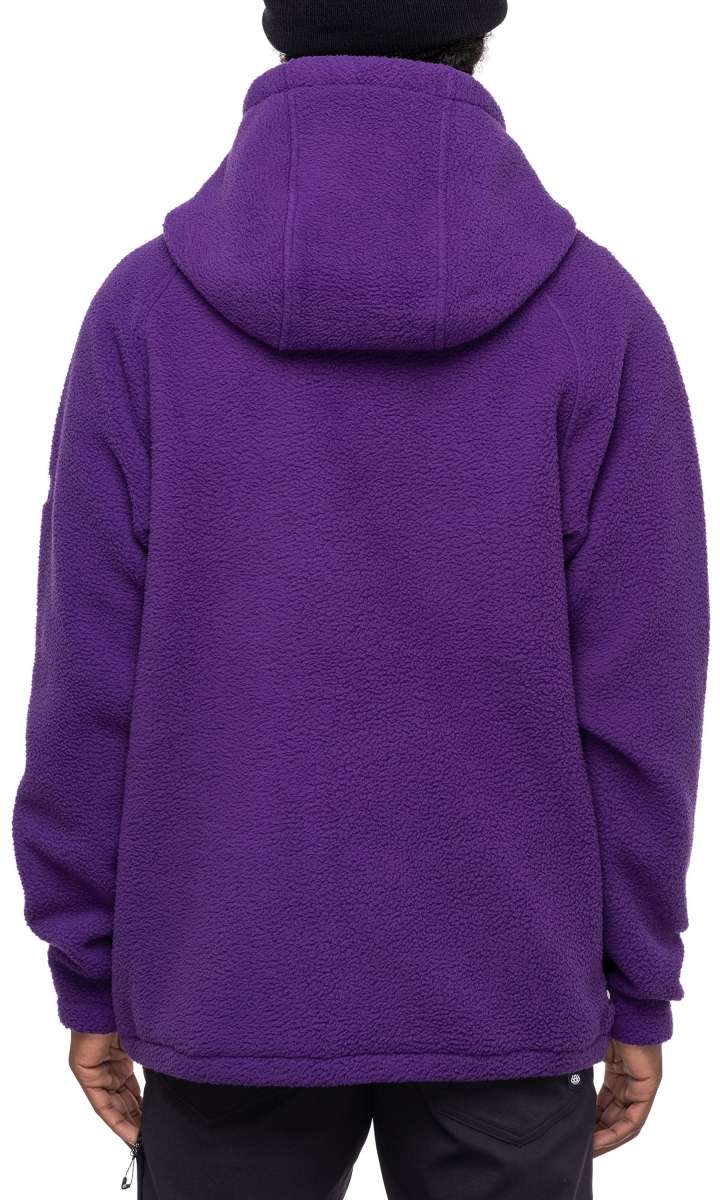 686 Buttermilk Sherpa Fleece Hoodie for Men & Women - Cozy Winter Pullover with Warm Sherpa Lining 2023 - Perfect for Skiing, Hiking & Outdoor Adventures