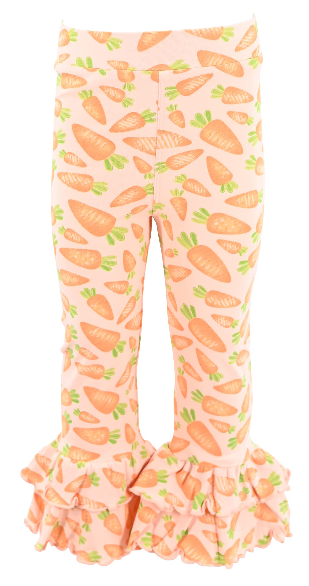 Girls 2-Piece Ruffle Leggings & Shirt Set - Toddler Outfit for Playtime