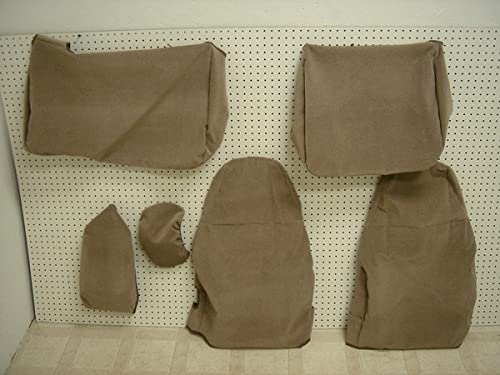 Premium Durafit Custom Seat Covers for 1991-1997 Ford Ranger & Explorer - High Back 60/40 Split Bench with Console Opening - Tan Twill Fabric - Perfect for Off-Roading, Camping & Daily Commutes