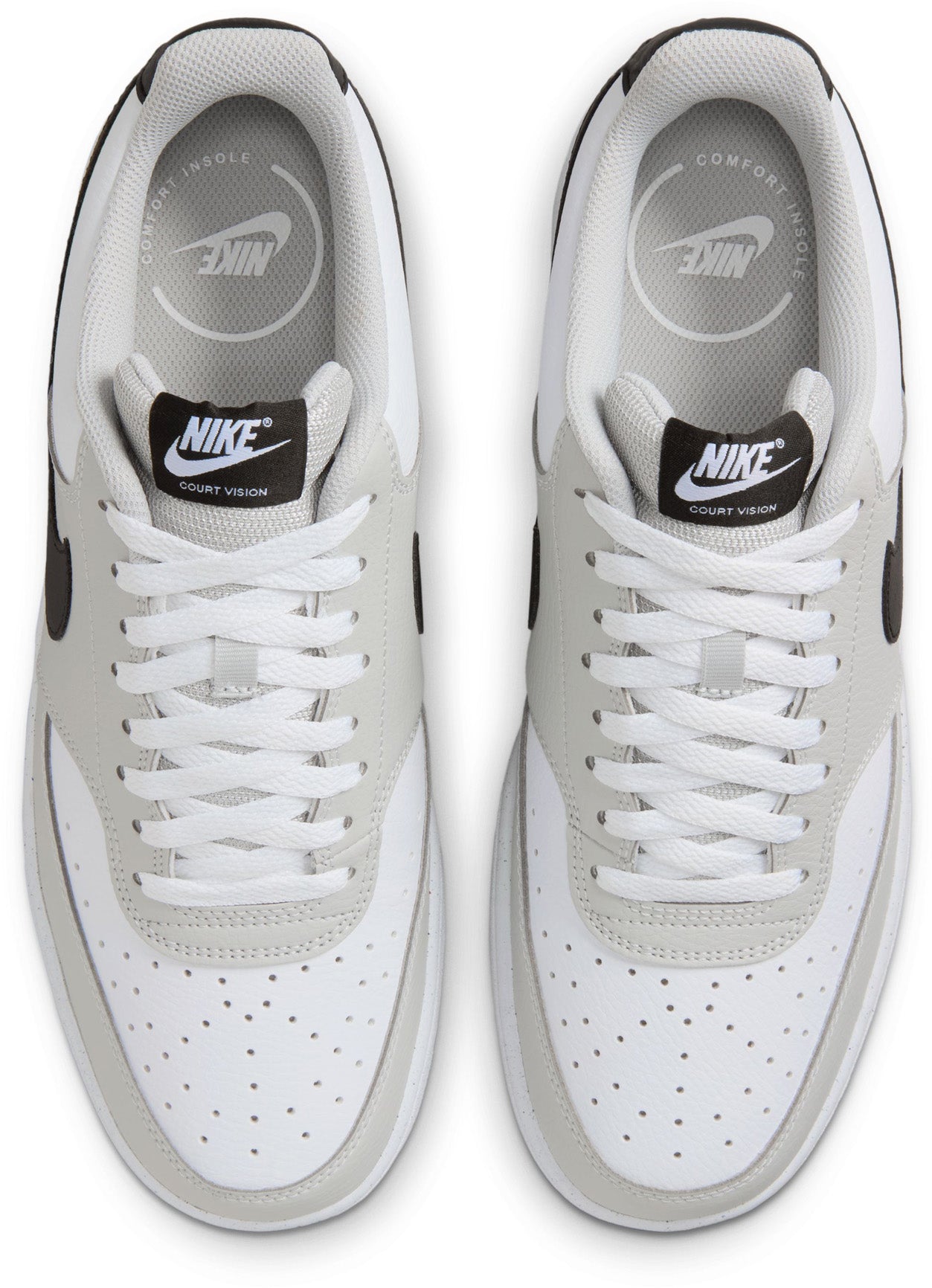 Nike Court Vision Low Men's Casual Sneakers - Lightweight Comfortable Athletic Shoes for Basketball, Gym & Everyday Wear