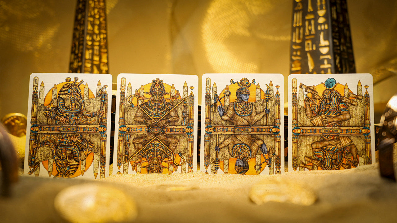 Premium Ankh Playing Cards - Ancient Egyptian Theme Deck for Poker, Magic Tricks & Collectors - Perfect for Game Nights, Gifts & Cardistry