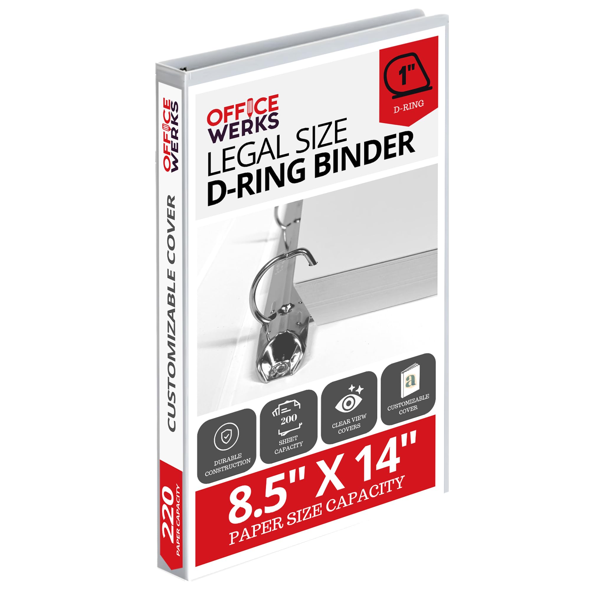 Heavy Duty Legal Size View Binder - 14