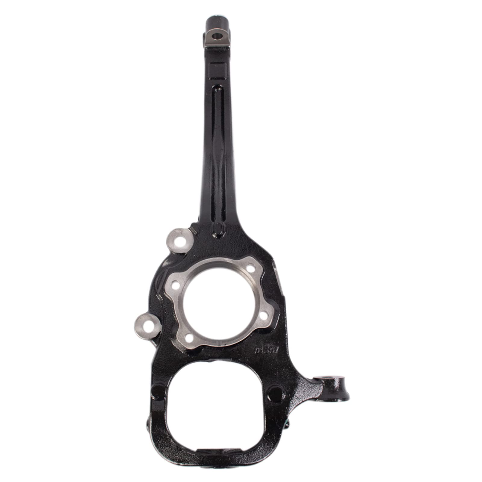 TRQ Front Left Steering Knuckle - Black - Compatible with 2012-2014 Chrysler 300 & Dodge Charger - Perfect for Suspension Repair & Wheel Alignment