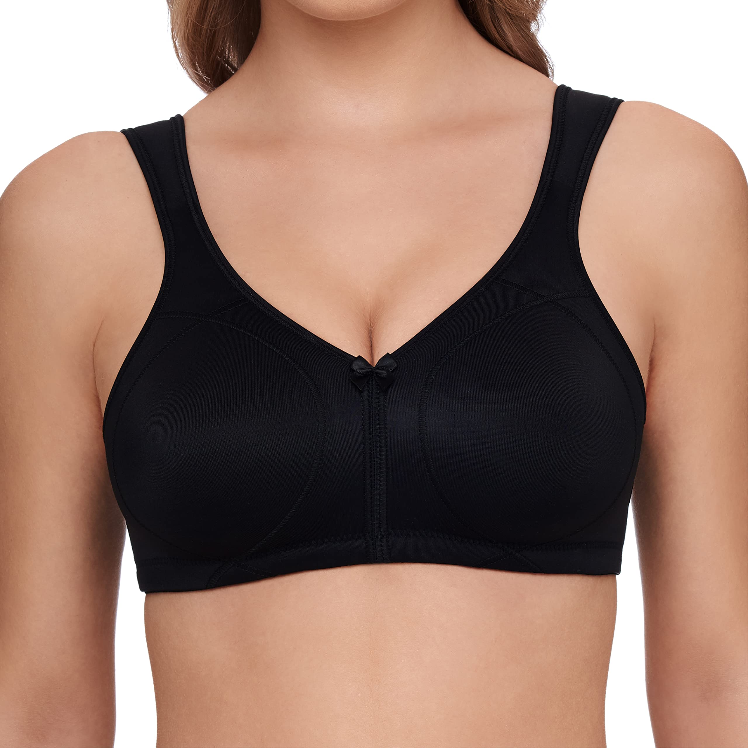 Susa Women's Plus Size Wireless Comfort Bras - Soft Support for Everyday Wear - Perfect for Work, Yoga & Lounge