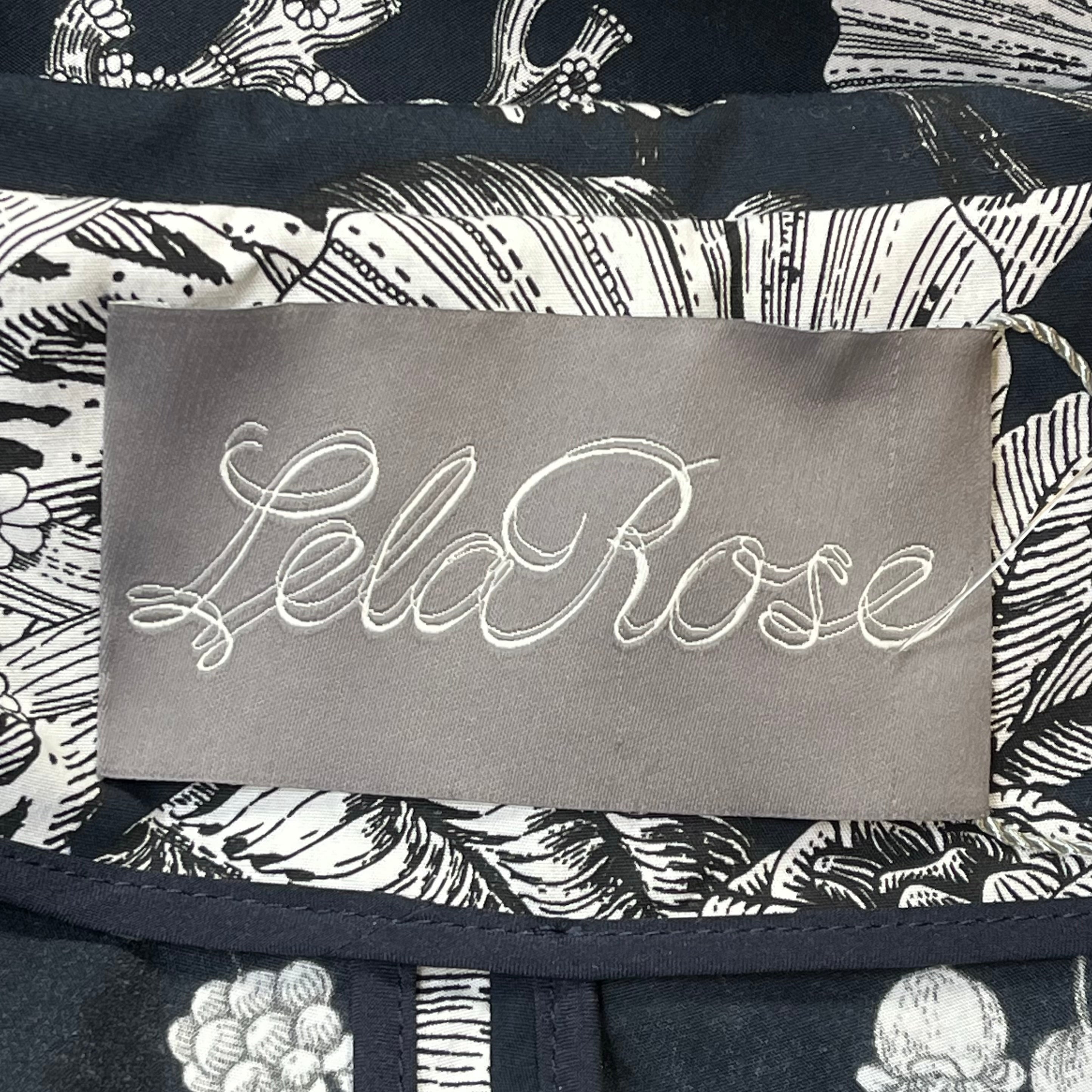 Lela Rose Women's Floral Print Summer Dress Size 4 - Perfect for Weddings, Parties & Casual Outings