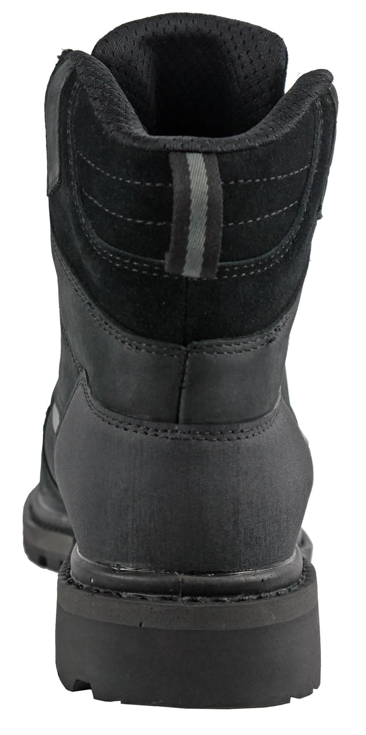 Carson 6 Inch Composite Safety Toe Work Boots for Men - Big Sizes (10-15) - Lightweight & Comfortable for Construction, Warehouse & Outdoor Work