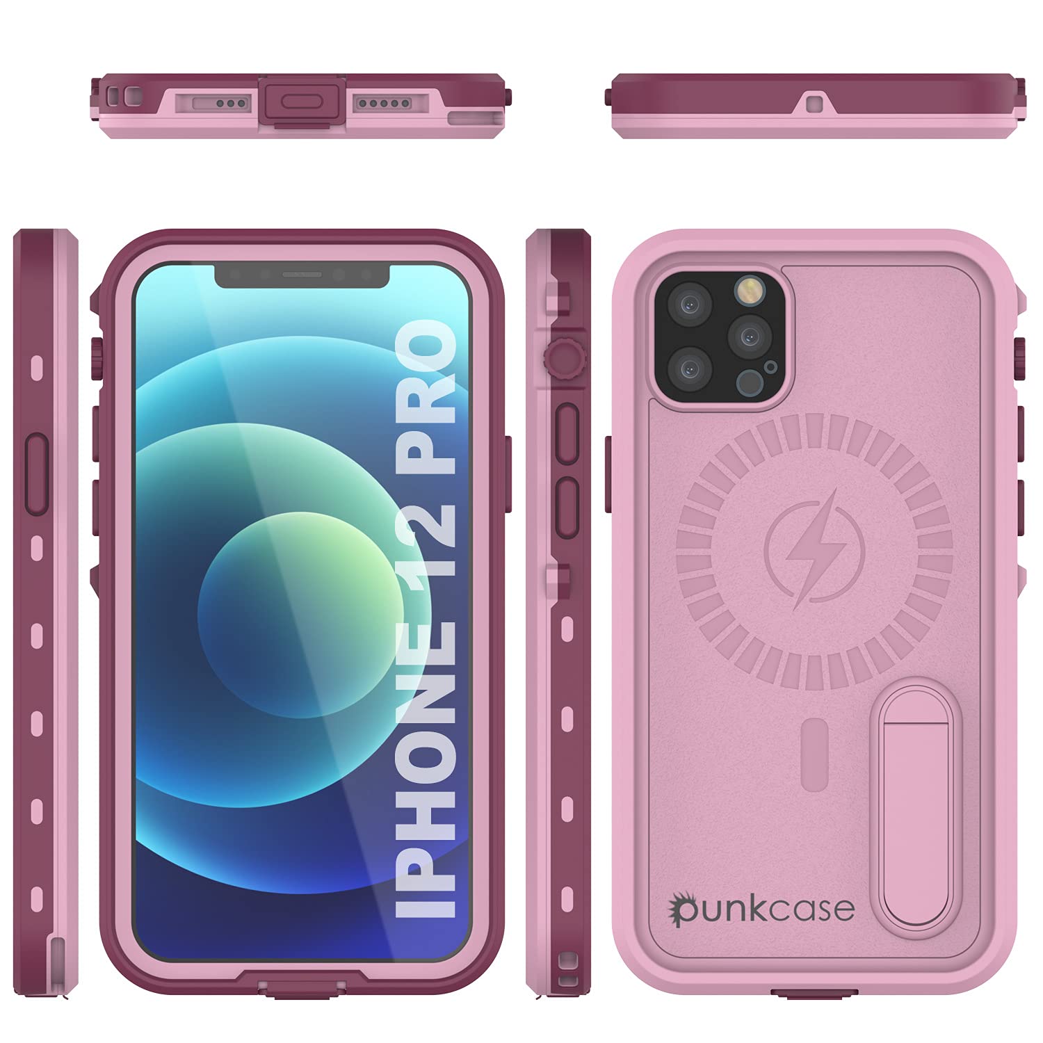 Punkcase Waterproof Case for iPhone 12 Pro (6.1