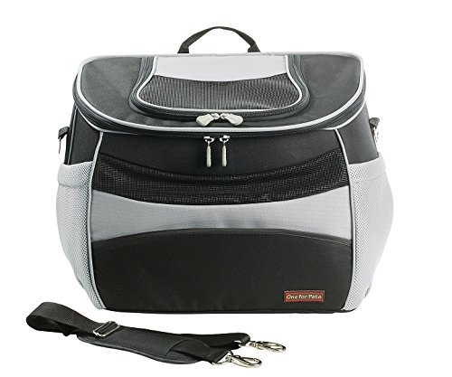 EVA Pet Travel Backpack for Small Dogs & Cats - Lightweight Airline Approved Carrier with Ventilation (2160-Black-S) - Perfect for Air Travel, Hiking & Outdoor Adventures