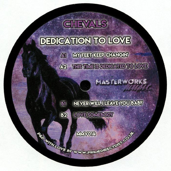 Chevals – Dedication To Love Masterworks Music MMV014 – Romantic Vinyl Record for Weddings, Anniversaries & Special Occasions