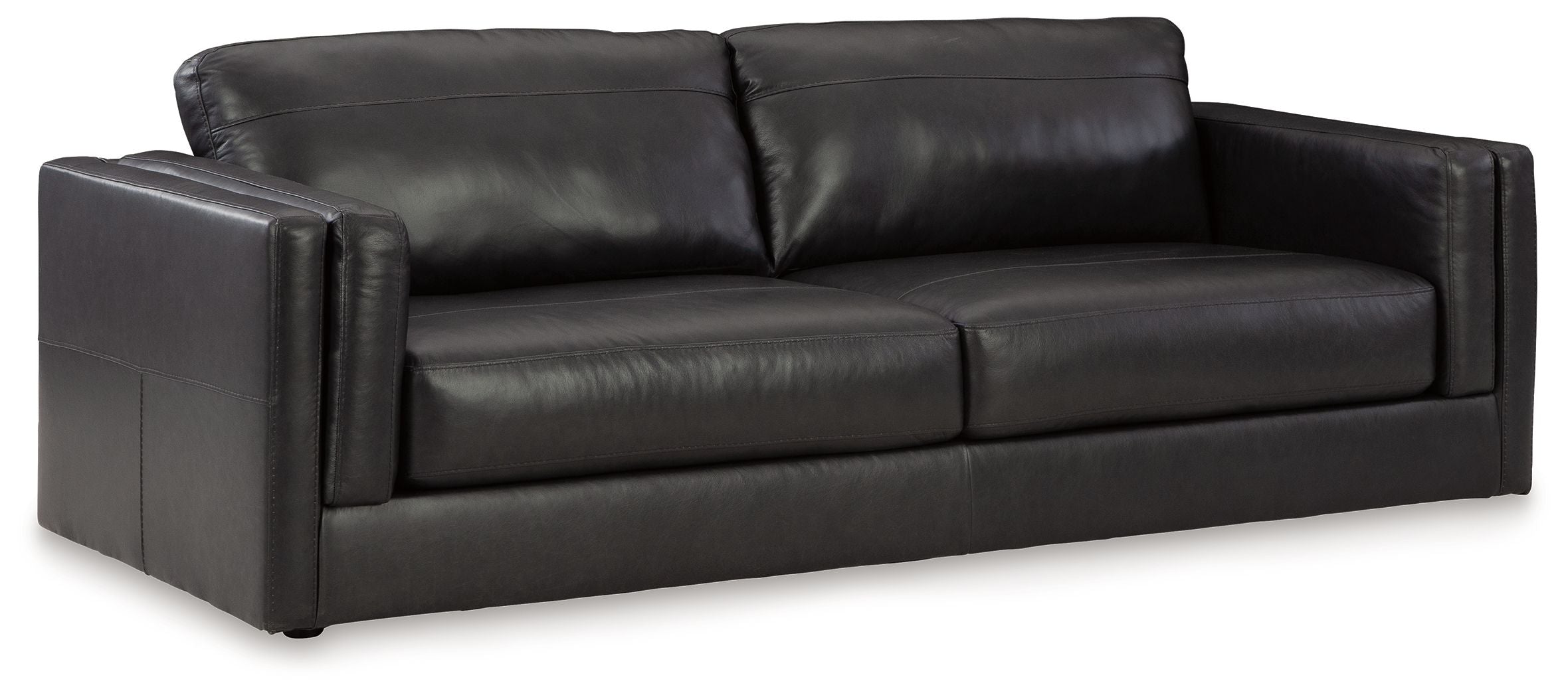 Luxury Amiata Onyx Sofa - Genuine Leather Match for Living Room, Lounge & Office - Elegant Comfort & Style