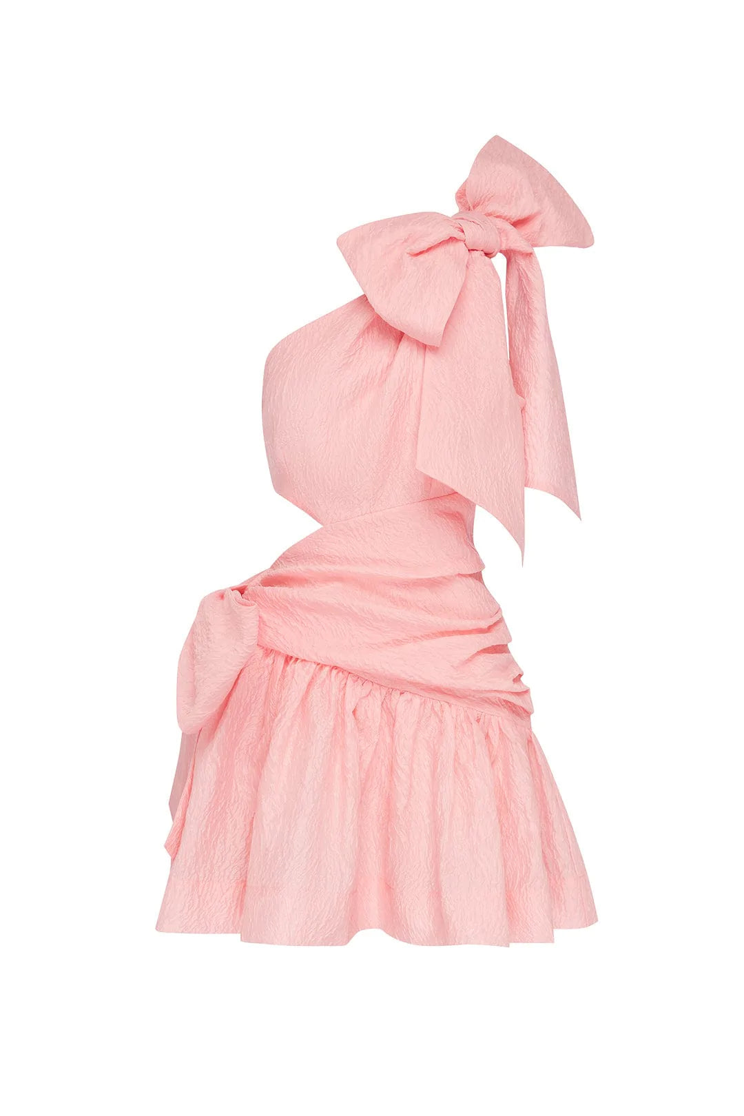 Aria One Shoulder Mini Dress - Elegant Women's Party Cocktail Dress for Night Out, Date Night, and Special Occasions