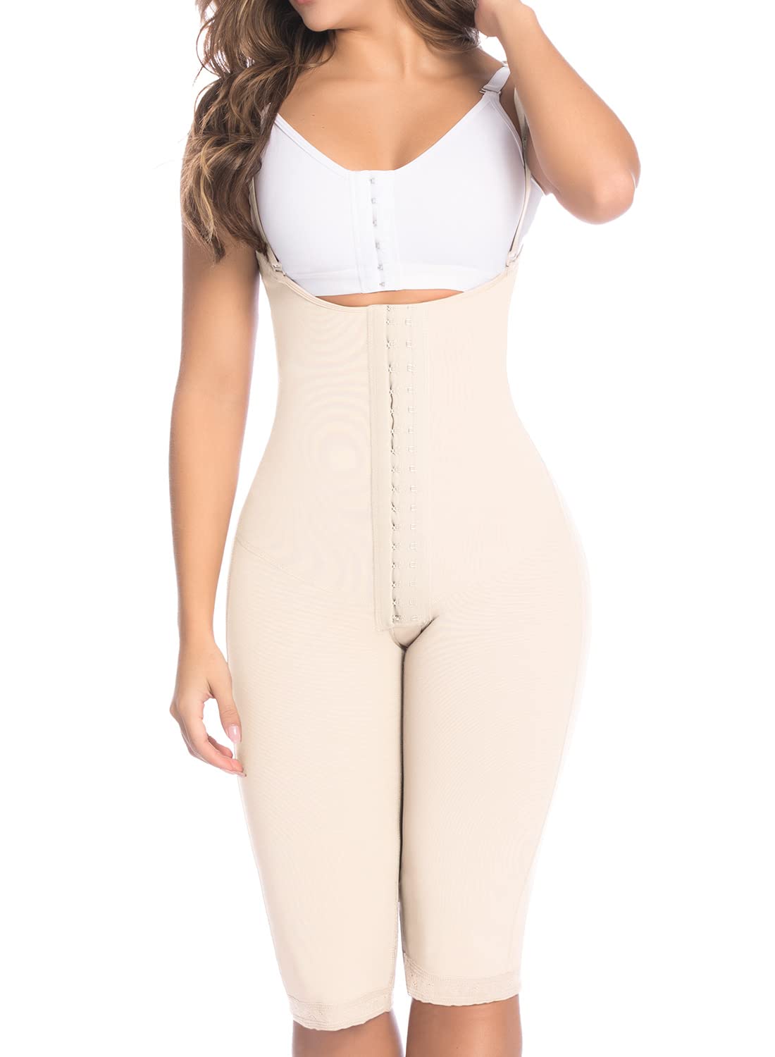 DELIÉ by Fajas DPrada 09047 Colombian Postpartum Girdle - Full Body Shaper for Women | Post-Surgery Recovery & Waist Training Shapewear for Maternity & Everyday Wear