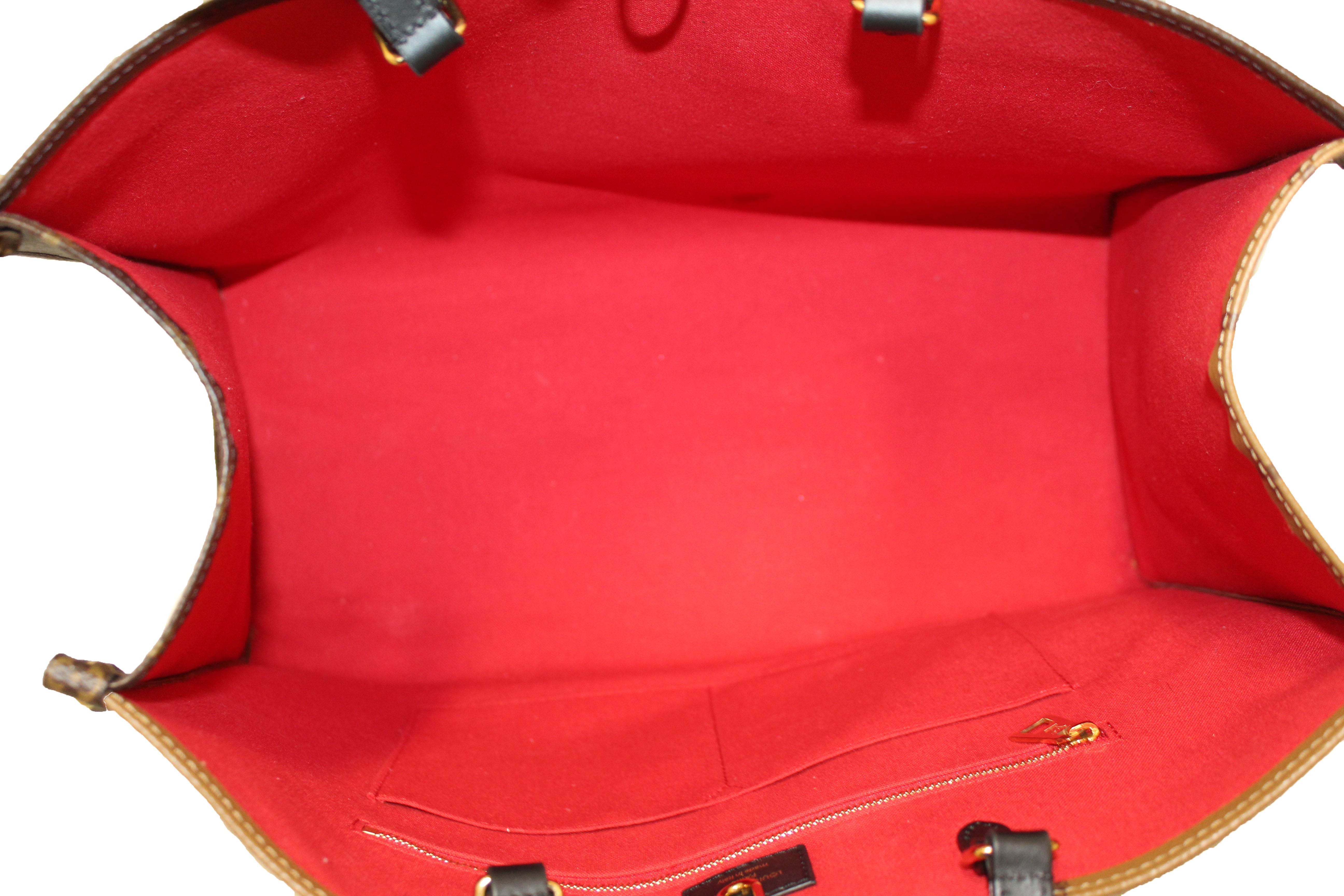 Authentic Louis Vuitton Monogram Giant OnTheGo GM Tote Bag - Luxury Designer Handbag for Women, Spacious Work Tote, Travel & Everyday Use