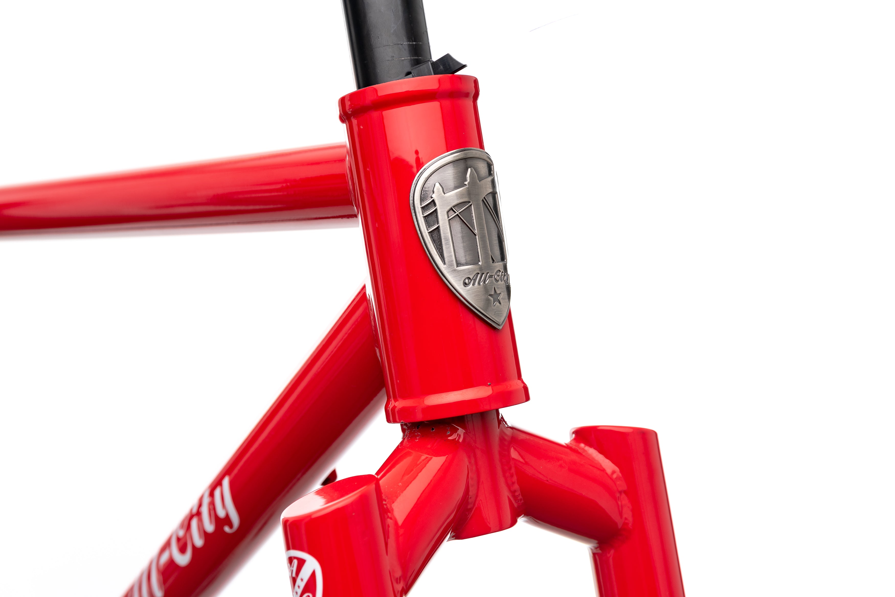 2017 All City Log Lady Large Frameset - Durable Steel Bike Frame for Urban Commuting & Adventure Cycling