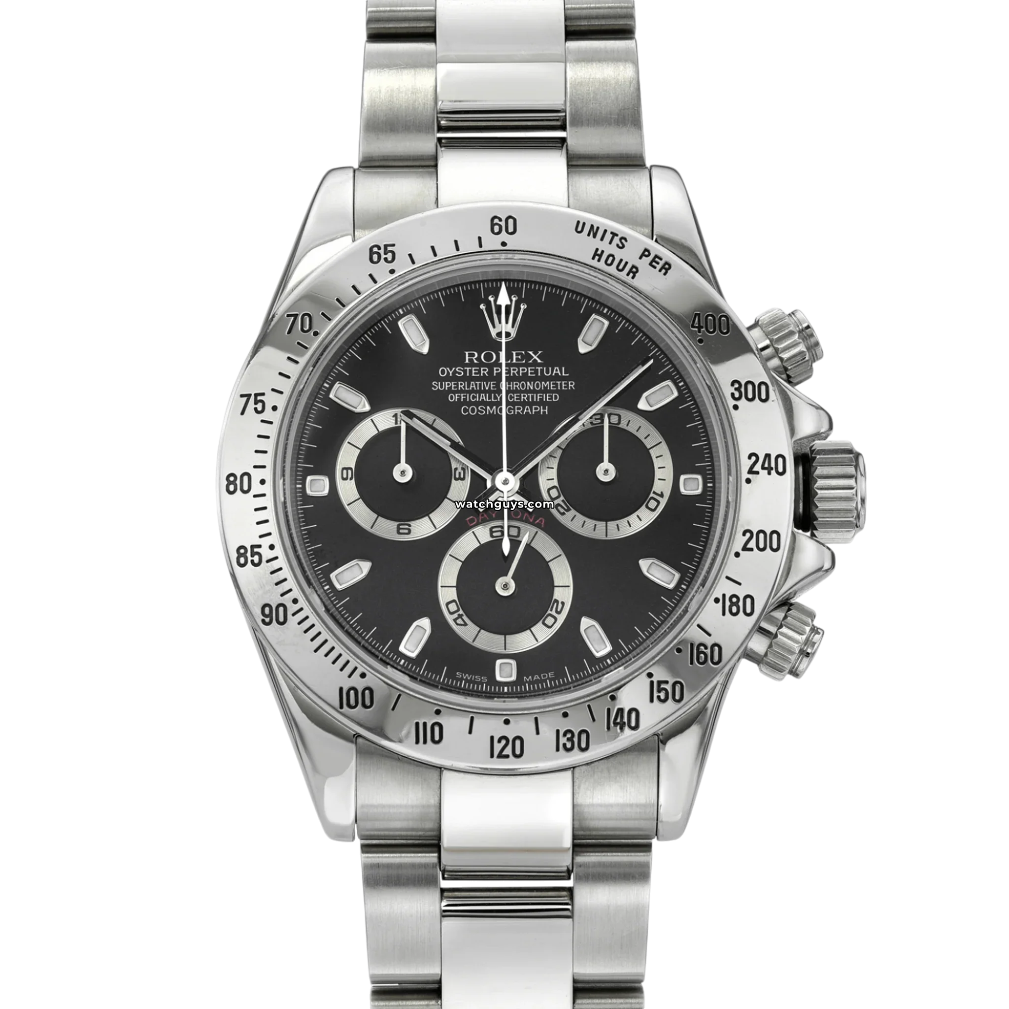 Rolex Daytona 116520 Men's Black Oyster Perpetual Chronograph Watch - Luxury Timepiece for Business, Gifts & Special Occasions