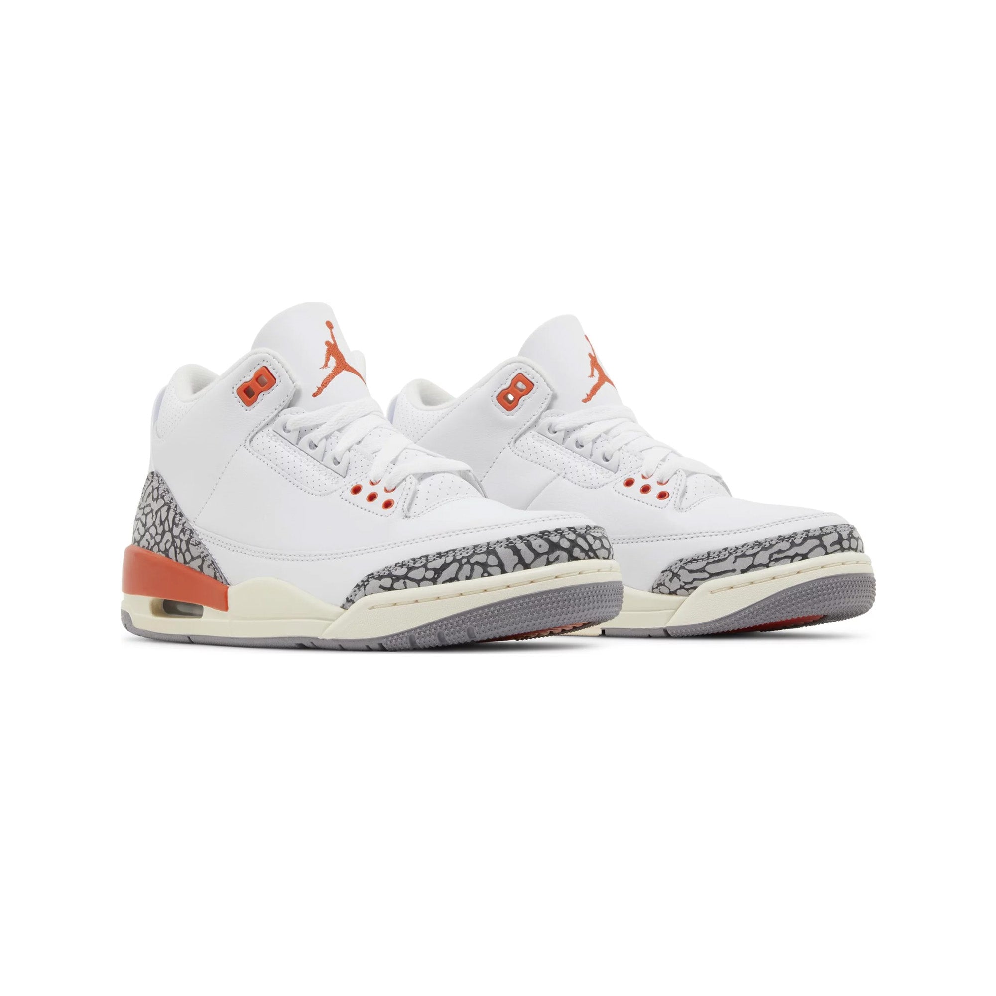 Air Jordan 3 Retro 'Georgia Peach' Women's Basketball Shoes (2024) - Classic Sneakers for Casual Wear, Street Style & Sports Fashion