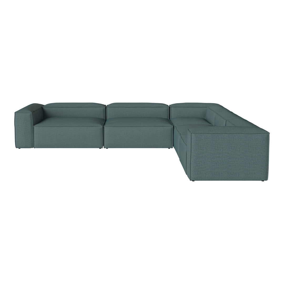 Cosima Corner Sofa - Modern L-Shaped Sectional Couch for Living Room, Home Theater & Lounge Spaces