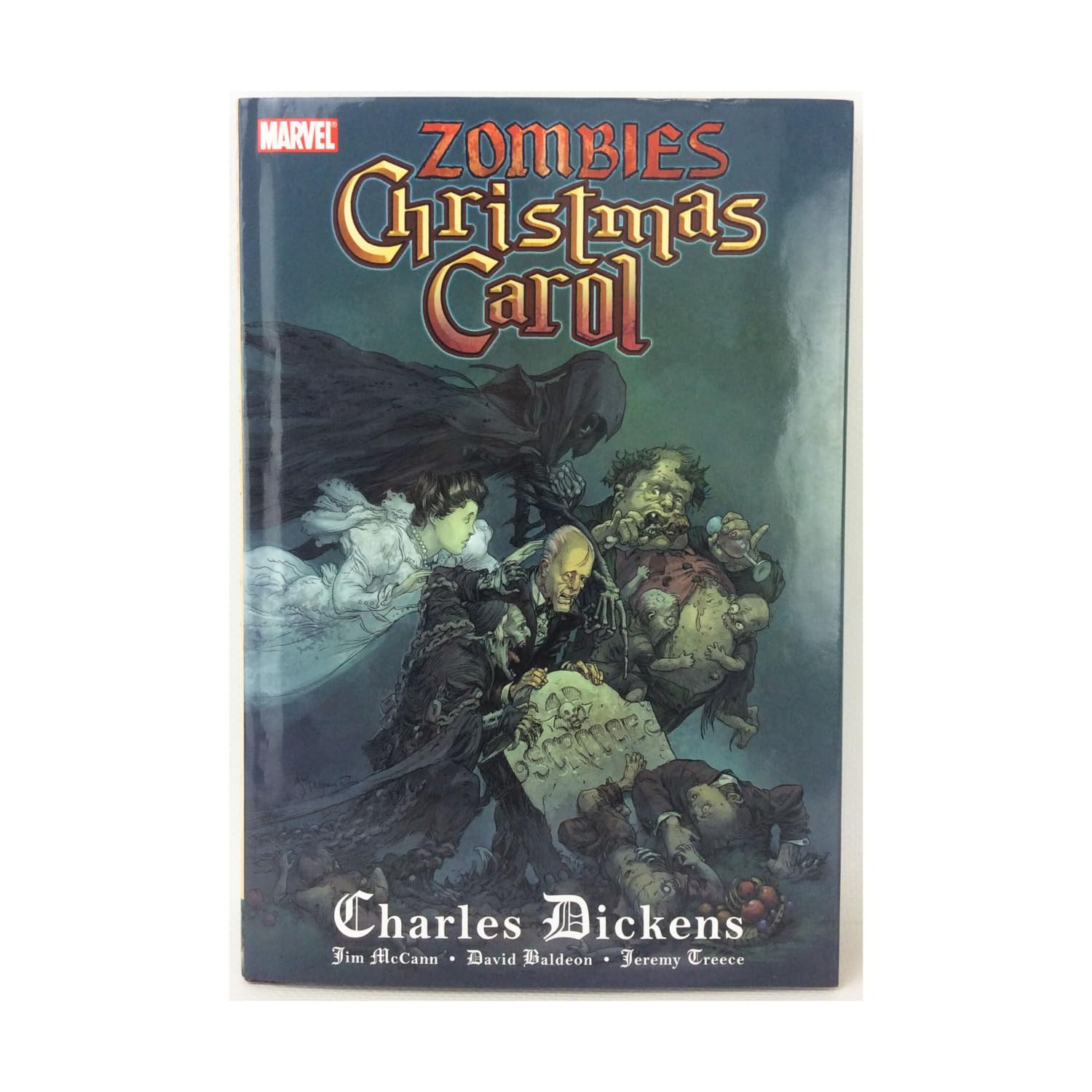 Zombie Christmas Carol Book - Classic Holiday Story with a Spooky Twist | Perfect for Halloween & Christmas Gifts, Scary Story Lovers, and Zombie Fans