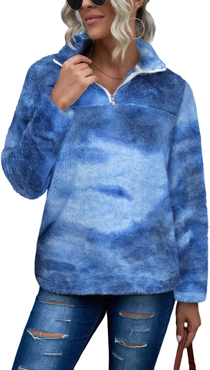 EARKOHA Women's Plus Size Long Sleeve Cow Print Fleece Sweatshirt - Casual Zip Collar Pullover for Winter Warmth, Streetwear & Lounge Wear
