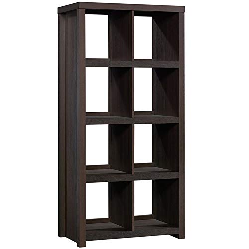 Pemberly Row Contemporary 8-Cubby Bookcase in Dakota Oak - Stylish Storage for Books, Decor & Essentials | Perfect for Living Room, Office or Nursery Organization
