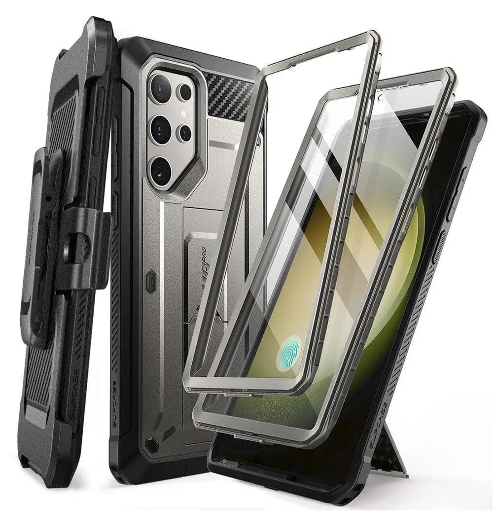 Samsung Galaxy S24 Ultra Case - Supcase UB Pro Full Body Dual Layer Protective Cover with Kickstand | Shockproof & Drop Protection for Everyday Use & Outdoor Activities