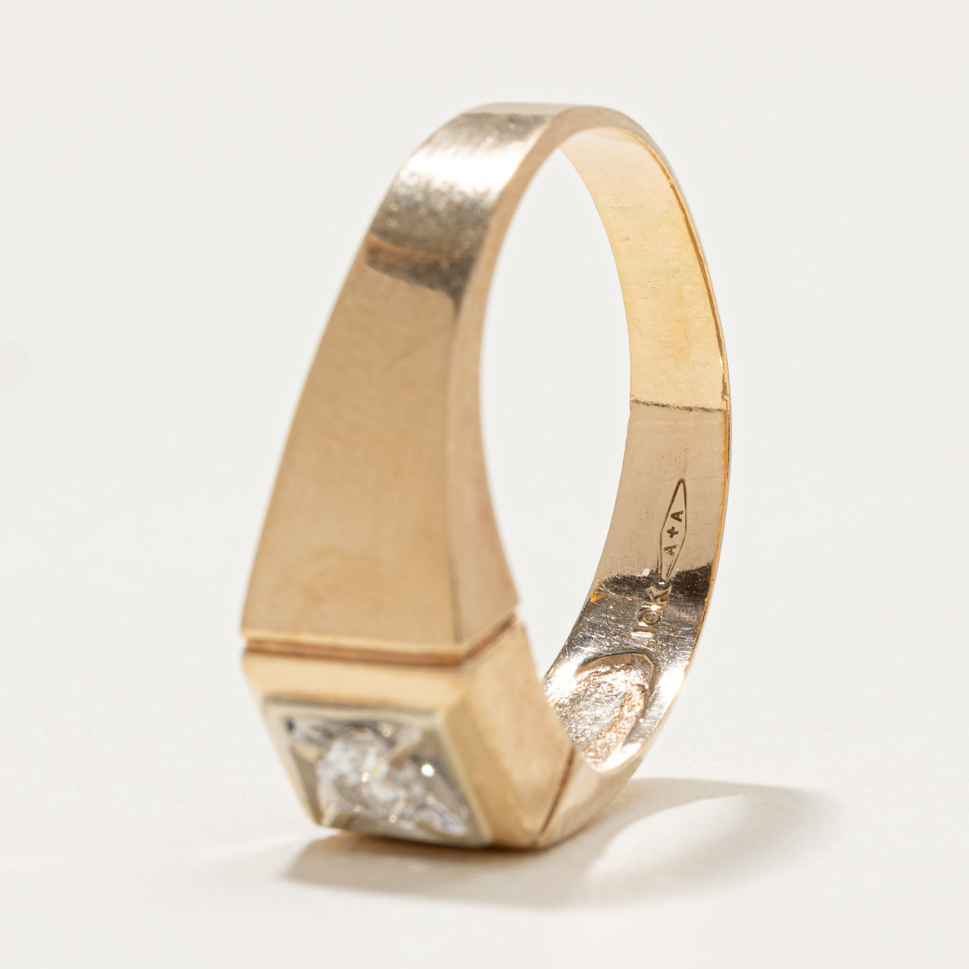 0.17ct Single Stone Diamond Ring - Size 10.75 | Elegant Solitaire Engagement & Wedding Band for Women | Perfect for Proposals, Anniversaries & Special Occasions