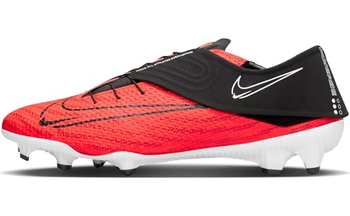 Bright Crimson Black White